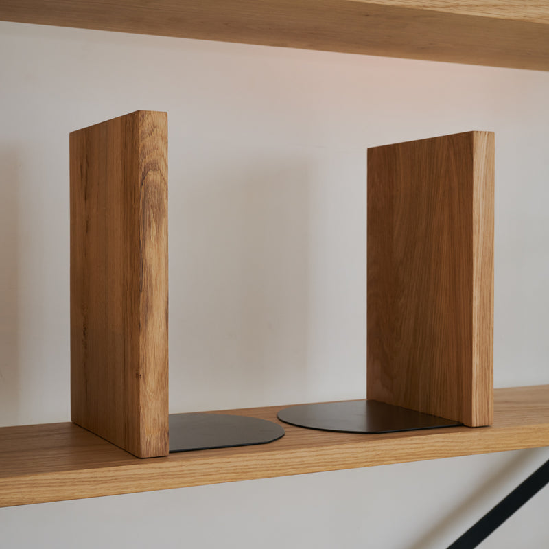 Oak Bookends / Record / Vinyl / LP Stand.