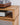Small Stack [Tube-Leg] Oak Record / Media / TV Stand