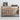 Large Stack [Box-Frame Base] Oak Record / Media Stand