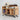 Large Splay-leg Oak Record / Media Stand