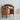 Small Stack [Tube-Leg] Oak Record / Media / TV Stand