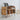 Large Stack [Hairpin-Leg] Oak Record / TV Stand