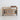 Large Tube-leg Oak Record / Media / TV Stand